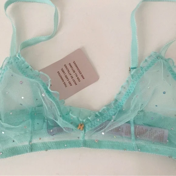 NWT Savage X Fenty Lace Bra | Size Medium - Picture 3 of 5